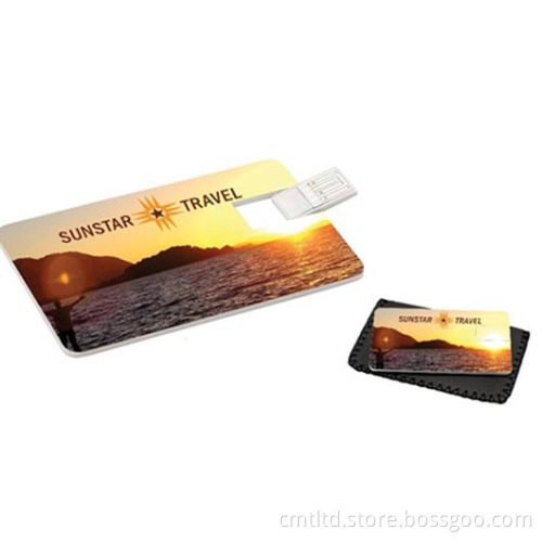 Card Thin Shape Custom USB Flash Drive